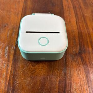 Phomemo T02 Mini Thermal Printer Mint Green‎ White Portable Bluetooth Inkless